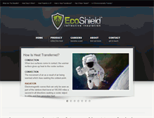 Tablet Screenshot of ecoshield.com